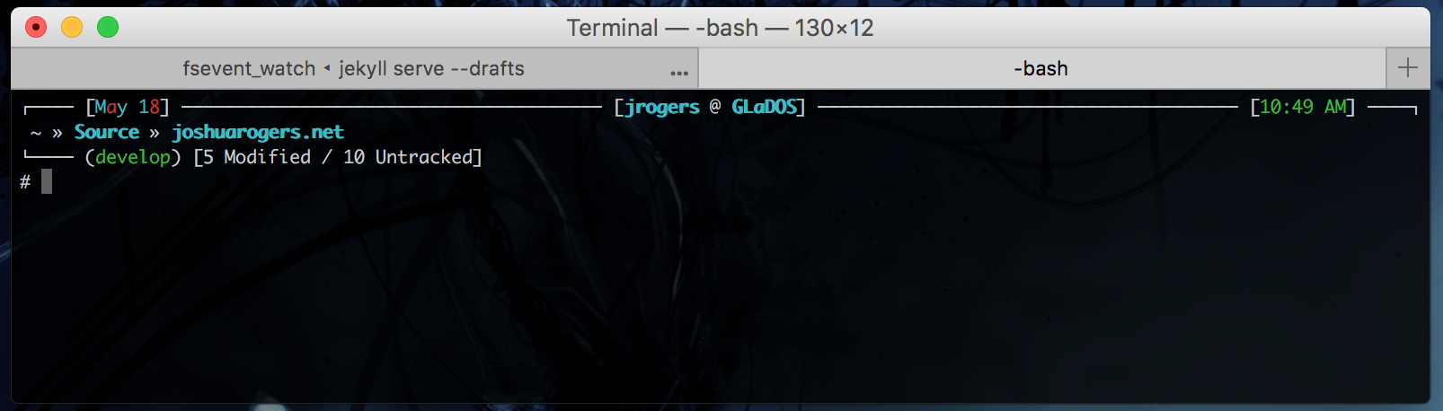 Birthday Bash Terminal